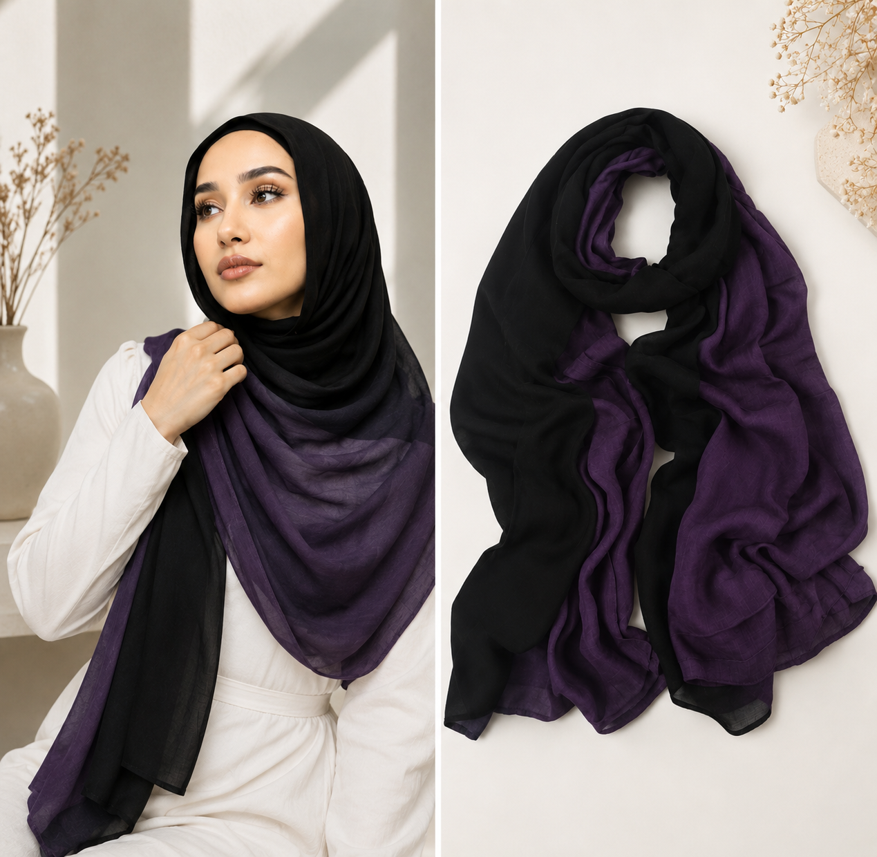Sahara Ombré Cotton Hijab