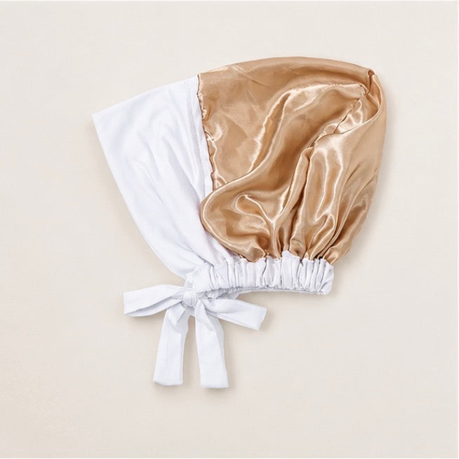 Satin-Lined Under Cap Tie Back