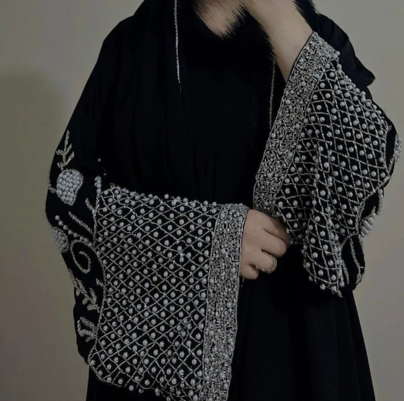 Beaded Abaya