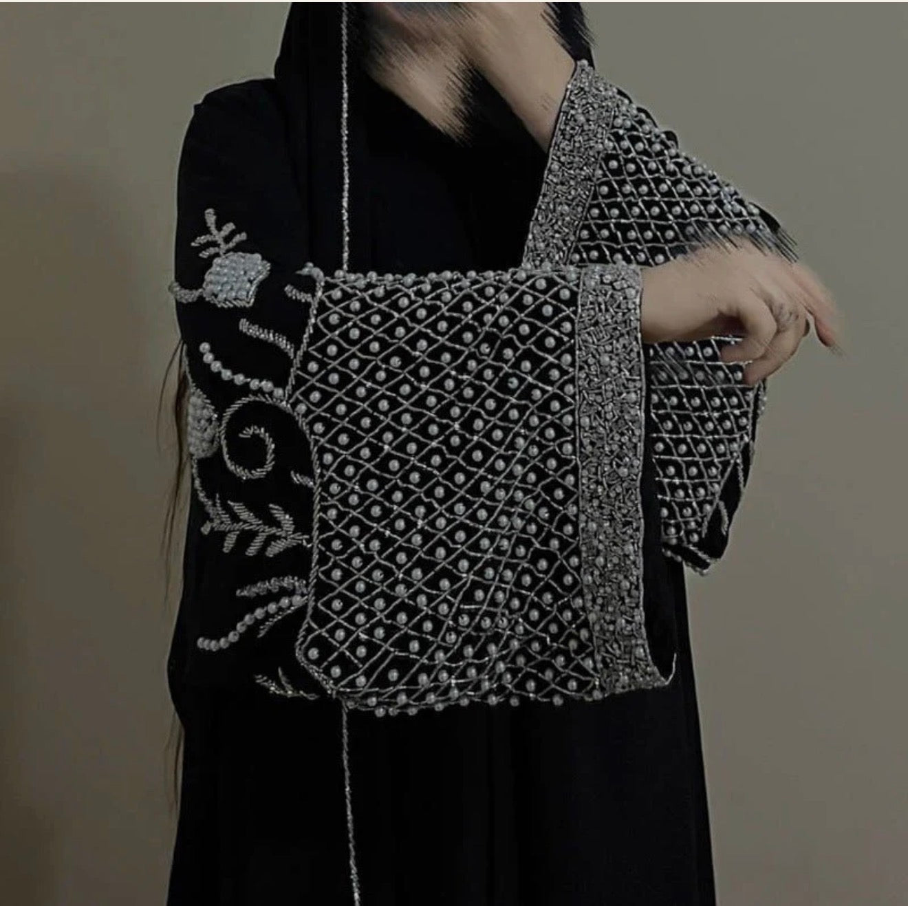 Beaded Abaya
