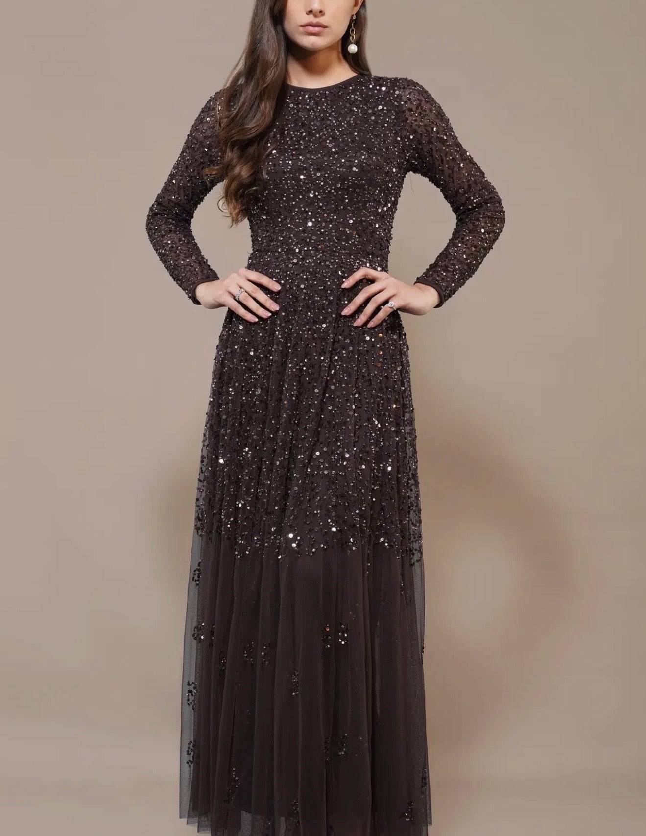 Selene Embellished Maxi