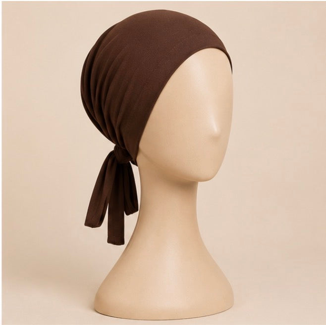 Satin-Lined Under Cap Tie Back