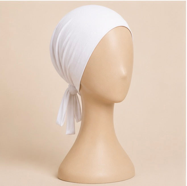 Satin-Lined Under Cap Tie Back