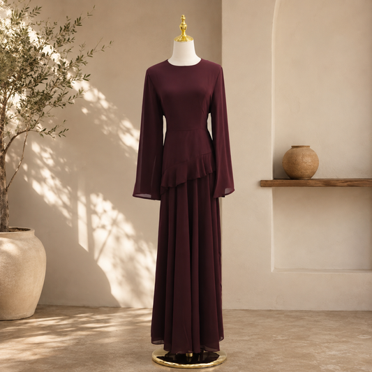 Grace Ruffle Maxi Dress