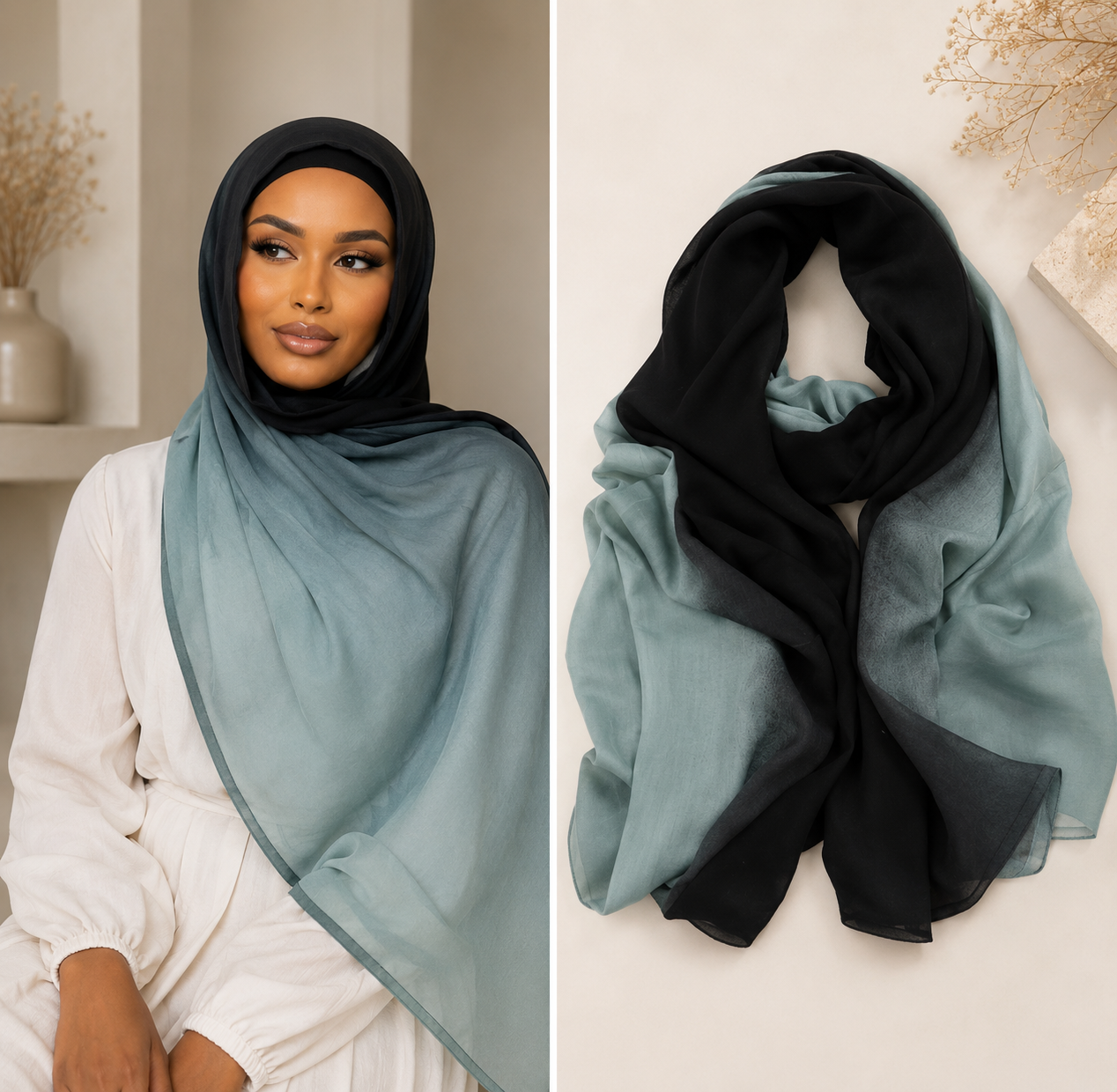 Sahara Ombré Cotton Hijab